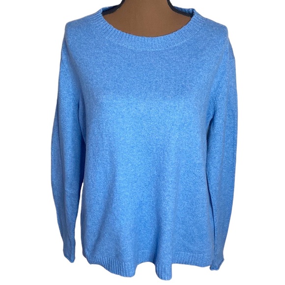 J Jill cotton blend relaxed oversized Crewneck sweater size S - Picture 1 of 13